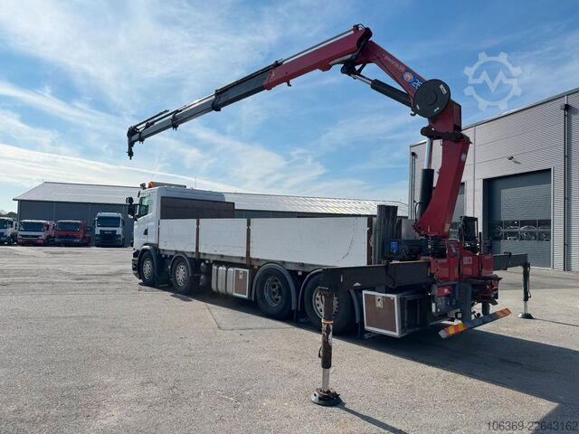 Truck mounted crane SCANIA G450 8x2*6 Euro 6 / Crane / Kran / HMF 2620 K5
