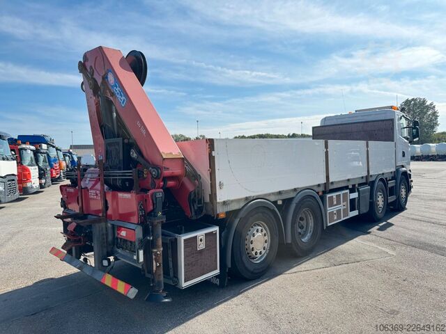 Truck mounted crane SCANIA G450 8x2*6 Euro 6 / Crane / Kran / HMF 2620 K5