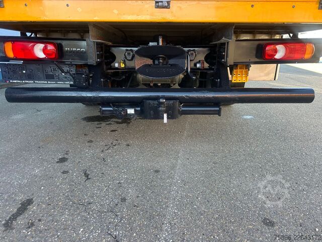 Transporter mit Pritsche & Plane IVECO 80-21 Eurocargo Doka Pr.&Pl.6 Sitzer Euro6 Klima