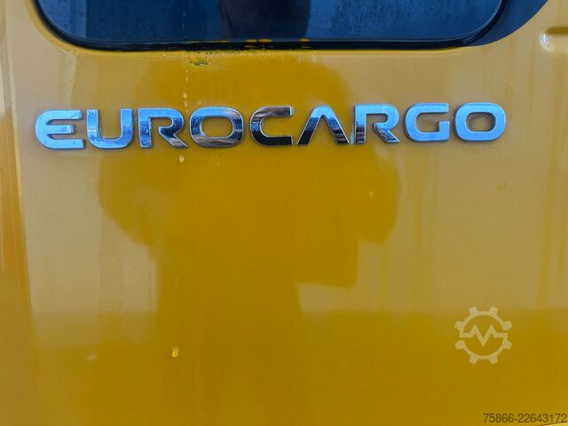 Transporter mit Pritsche & Plane IVECO 80-21 Eurocargo Doka Pr.&Pl.6 Sitzer Euro6 Klima