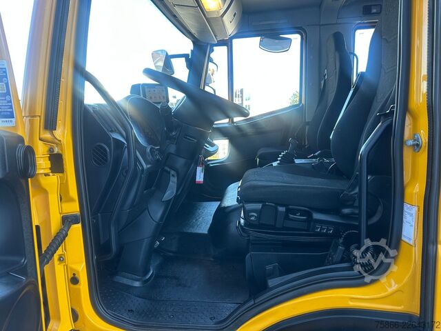 Transporter mit Pritsche & Plane IVECO 80-21 Eurocargo Doka Pr.&Pl.6 Sitzer Euro6 Klima
