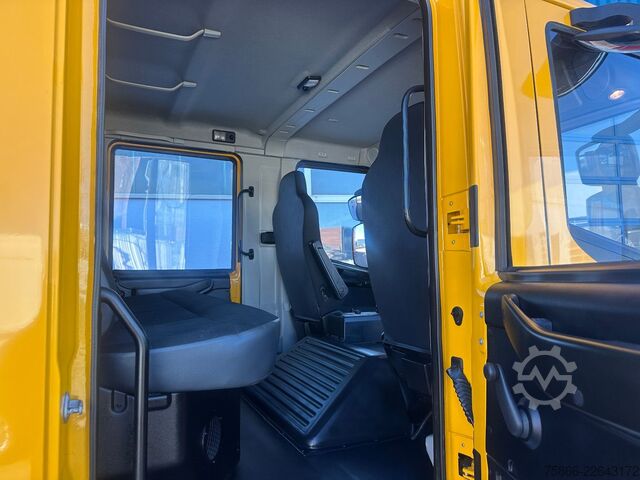 Transporter mit Pritsche & Plane IVECO 80-21 Eurocargo Doka Pr.&Pl.6 Sitzer Euro6 Klima