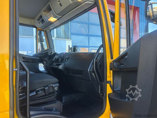 Transporter mit Pritsche & Plane IVECO 80-21 Eurocargo Doka Pr.&Pl.6 Sitzer Euro6 Klima
