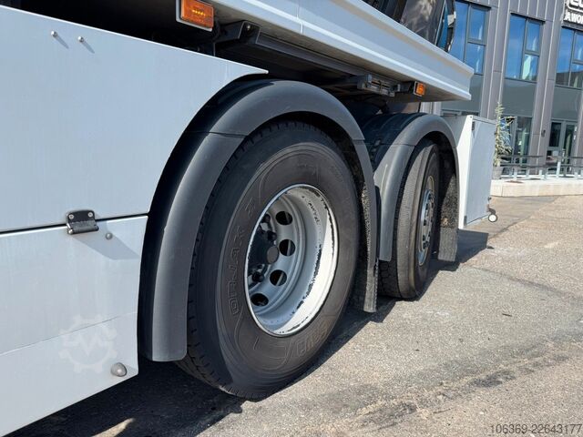 Vacuum tank truck SCANIA G410 NGS 6x24 Bucher Flexline 309