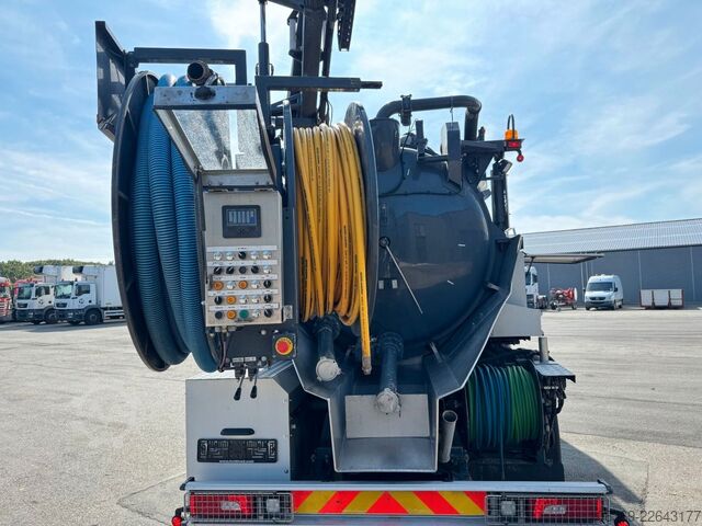 Vacuum tank truck SCANIA G410 NGS 6x24 Bucher Flexline 309