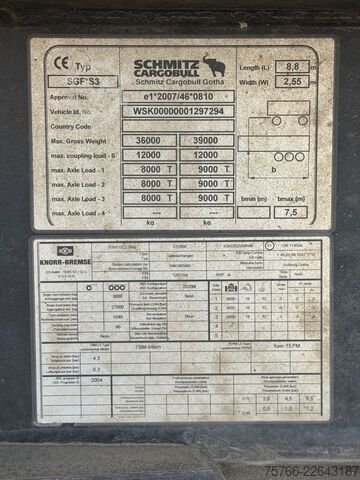 Standard SZM MERCEDES-BENZ AROCS 1840 L / E6 / KOMPLETTZUG