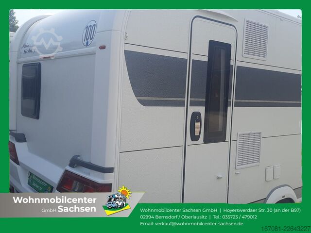 Wohnwagen HOBBY De Luxe 400 SFe Vorzelt