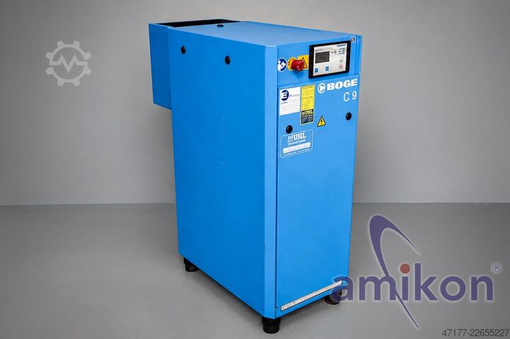 Screw compressor 7.5 kW 10 bar BOGE BOGE C 9
