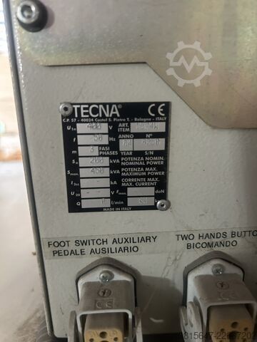 Inverter Resistance Spot Welding Machine TECNA 2117