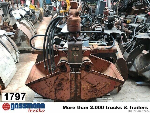 Truck mounted crane Kinshofer KINSHOFER Schalengreifer 601-250, 10x VORHANDEN