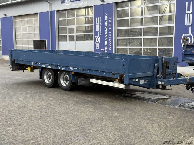 Anhänger HUMBAUR HBT 116225 BE 2-Achs Tandem Tieflader