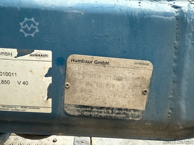 Anhänger HUMBAUR HBT 116225 BE 2-Achs Tandem Tieflader