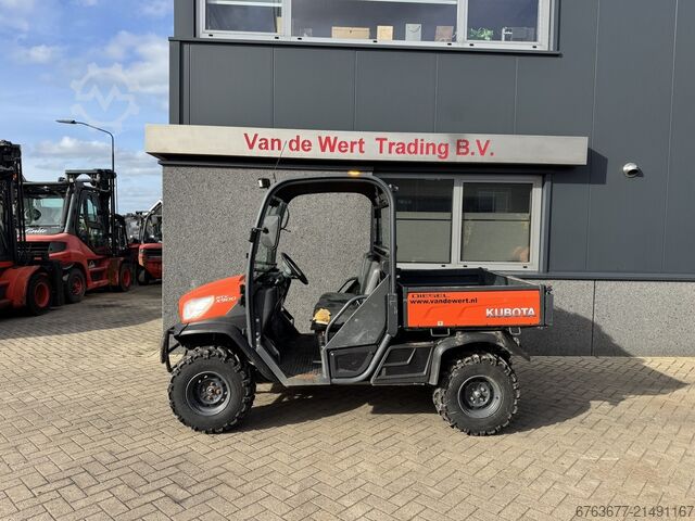 Kubota RTVX900 UTV Gator 4X4 Diesel mit hydraulischer Kipppritsche, Baujahr 2018, 3550 Betriebsstund KUBOTA RTVX900 UTV Gator 4X4 Diesel hydraulische kipbak 2018 3550uur