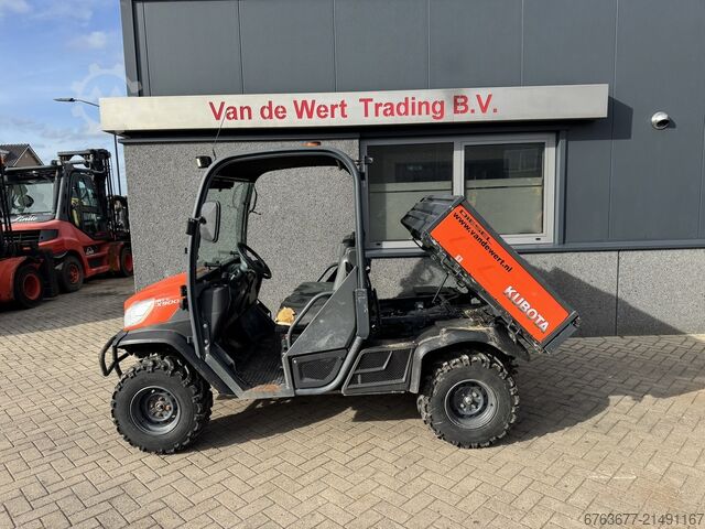 Kubota RTVX900 UTV Gator 4X4 Diesel mit hydraulischer Kipppritsche, Baujahr 2018, 3550 Betriebsstund KUBOTA RTVX900 UTV Gator 4X4 Diesel hydraulische kipbak 2018 3550uur
