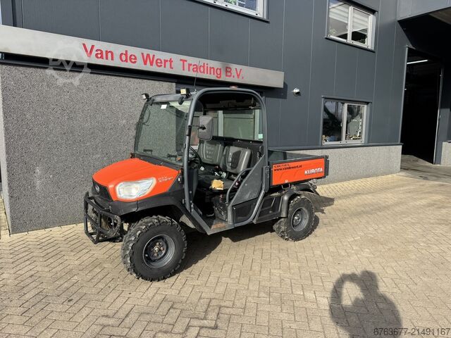 Kubota RTVX900 UTV Gator 4X4 Diesel mit hydraulischer Kipppritsche, Baujahr 2018, 3550 Betriebsstund KUBOTA RTVX900 UTV Gator 4X4 Diesel hydraulische kipbak 2018 3550uur