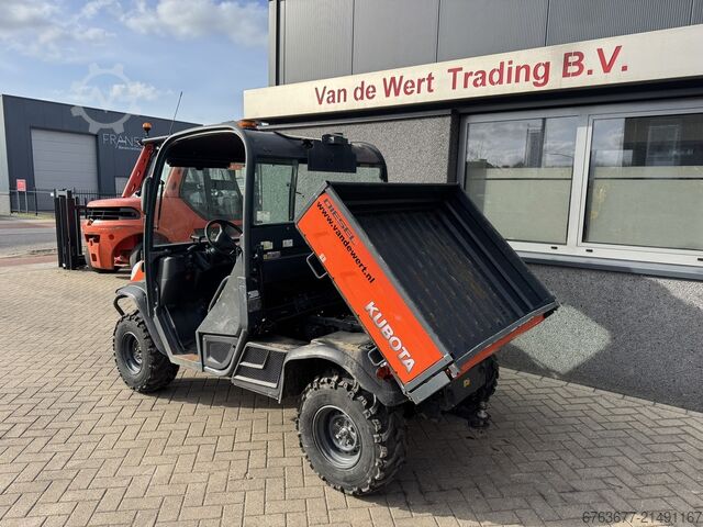 Kubota RTVX900 UTV Gator 4X4 Diesel mit hydraulischer Kipppritsche, Baujahr 2018, 3550 Betriebsstund KUBOTA RTVX900 UTV Gator 4X4 Diesel hydraulische kipbak 2018 3550uur