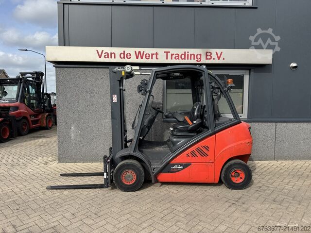 Linde H20D-02/600 Triplex 465 Freelift / Seitenschieber / 4. Funktion, Baujahr 2017, Diesel, 73.500  LINDE H20D-02/600 triplo 465 Freelift / Sideshift /  4e functie 2017 DIESEL 73500uur