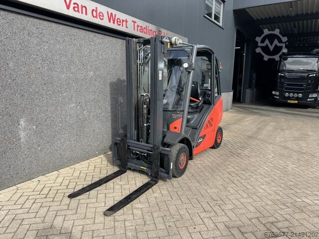 Linde H20D-02/600 Triplex 465 Freelift / Seitenschieber / 4. Funktion, Baujahr 2017, Diesel, 73.500  LINDE H20D-02/600 triplo 465 Freelift / Sideshift /  4e functie 2017 DIESEL 73500uur