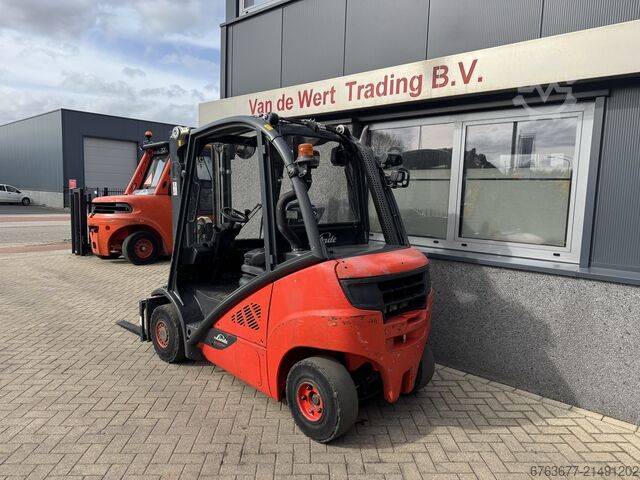 Linde H20D-02/600 Triplex 465 Freelift / Seitenschieber / 4. Funktion, Baujahr 2017, Diesel, 73.500 LINDE H20D-02/600 triplo 465 Freelift / Sideshift / 4e functie 2017 DIESEL 73500uur