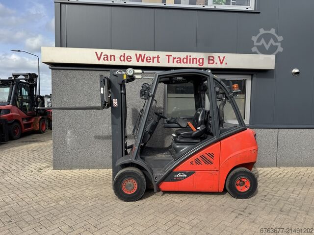 Linde H20D-02/600 Triplex 465 Freelift / Seitenschieber / 4. Funktion, Baujahr 2017, Diesel, 73.500 LINDE H20D-02/600 triplo 465 Freelift / Sideshift / 4e functie 2017 DIESEL 73500uur
