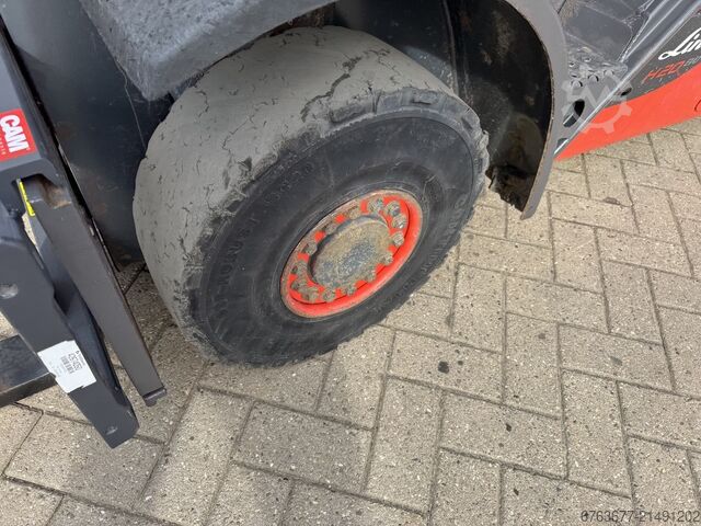 Linde H20D-02/600 Triplex 465 Freelift / Seitenschieber / 4. Funktion, Baujahr 2017, Diesel, 73.500  LINDE H20D-02/600 triplo 465 Freelift / Sideshift /  4e functie 2017 DIESEL 73500uur