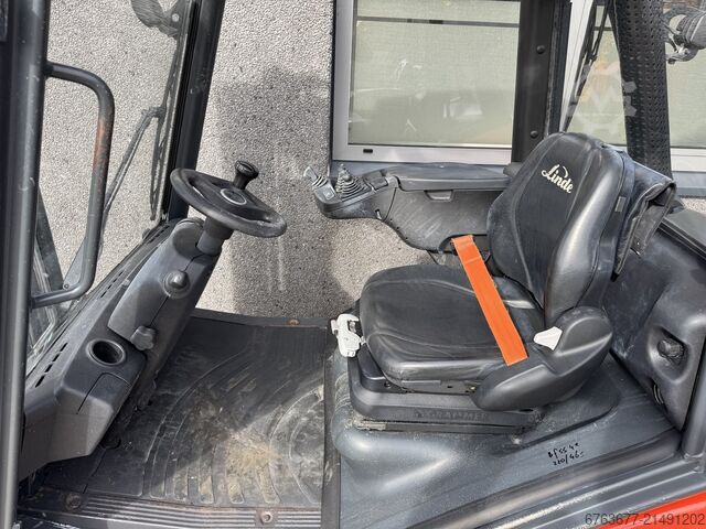 Linde H20D-02/600 Triplex 465 Freelift / Seitenschieber / 4. Funktion, Baujahr 2017, Diesel, 73.500  LINDE H20D-02/600 triplo 465 Freelift / Sideshift /  4e functie 2017 DIESEL 73500uur