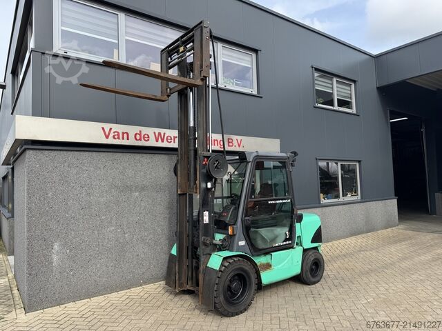 Mitsubishi FD35K Duplex 300 Freelift / Sideshift / Fork Positioner 2001 DIESEL MITSUBISHI FD35K Duplo 300 Freelift / Sideshift / Vorkversteller 2001 DIESEL