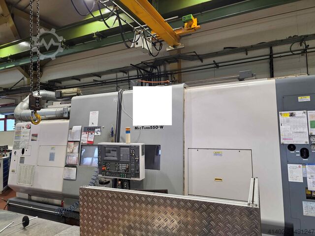 CNC turning and milling center Okuma Mac Turn 550 W