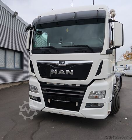 Roll-off tipper MAN TGX 26.460 BL 6x2 Nachlauflenkachse