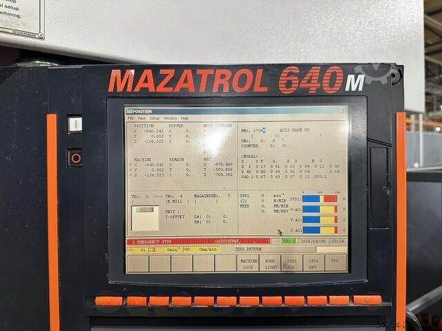 CNC-Bearbeitungszentrum vertikal Mazak VTC-300C-II