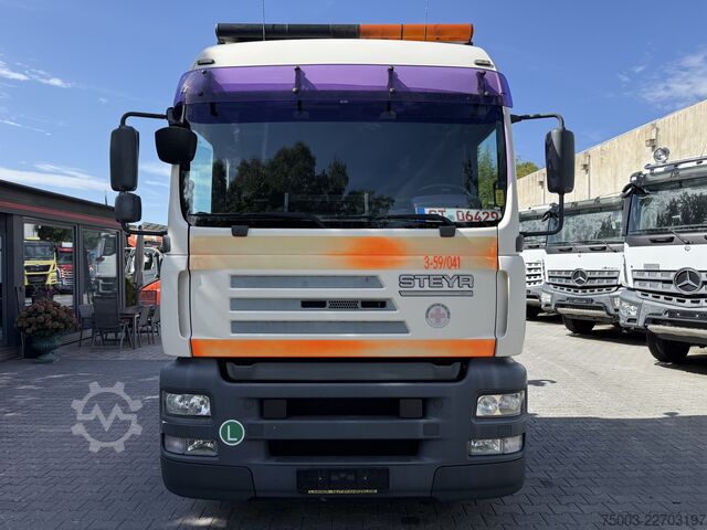 Kipper LKW MAN TGA 18.360 / Steyr 18S36 Rotes Kreuz
