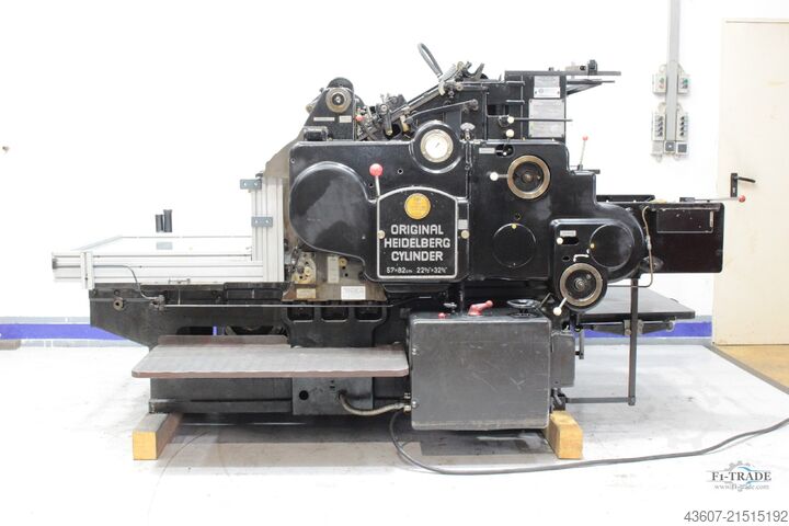 Letter Press Cylinder DIE Cutter Heidelberg SBB