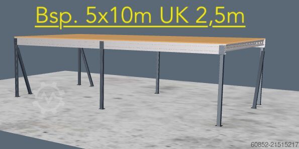 Lagerbühne Lagerbühne auf Wunschmaß ! Traglast 250 - 1000 kg/qm