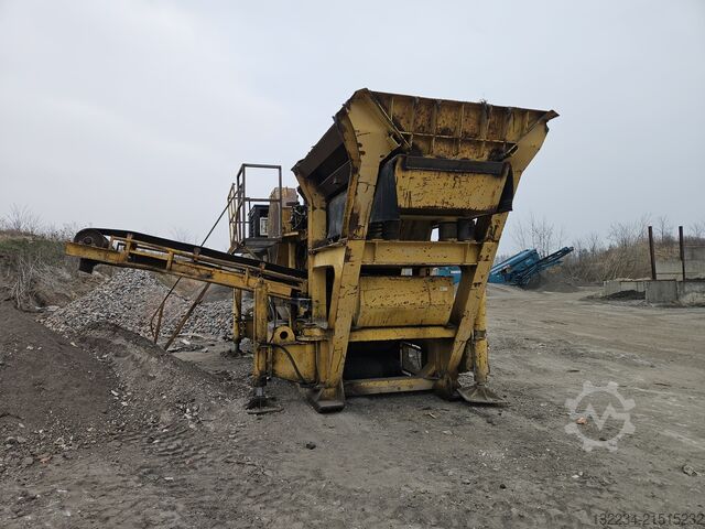 Mobile jaw crusher on tracks Hartl PS 303BBV jaw crusher