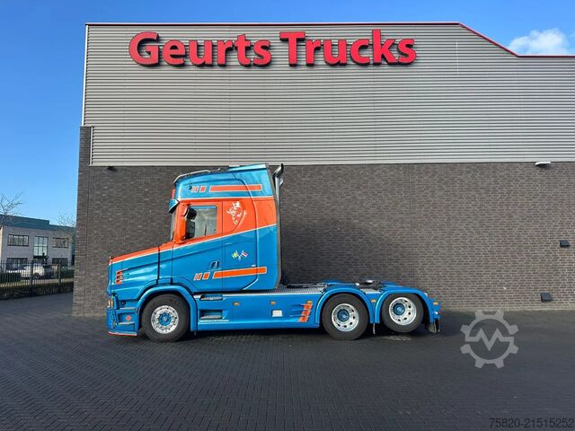 Scania 730ST V8 NGS S 730 T 6X2 TRACTOR NEW TORPEDO NOSE HAUBE Scania 730ST V8 NGS S 730 T 6X2 TRACTOR NEW TORPEDO NO...