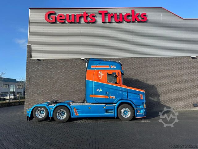 Scania 730ST V8 NGS S 730 T 6X2 TRACTOR NEW TORPEDO NOSE HAUBE Scania 730ST V8 NGS S 730 T 6X2 TRACTOR NEW TORPEDO NO...