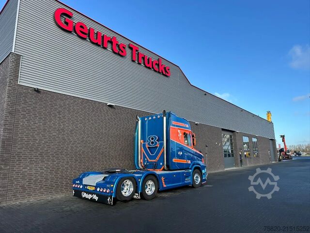 Scania 730ST V8 NGS S 730 T 6X2 TRACTOR NEW TORPEDO NOSE HAUBE Scania 730ST V8 NGS S 730 T 6X2 TRACTOR NEW TORPEDO NO...