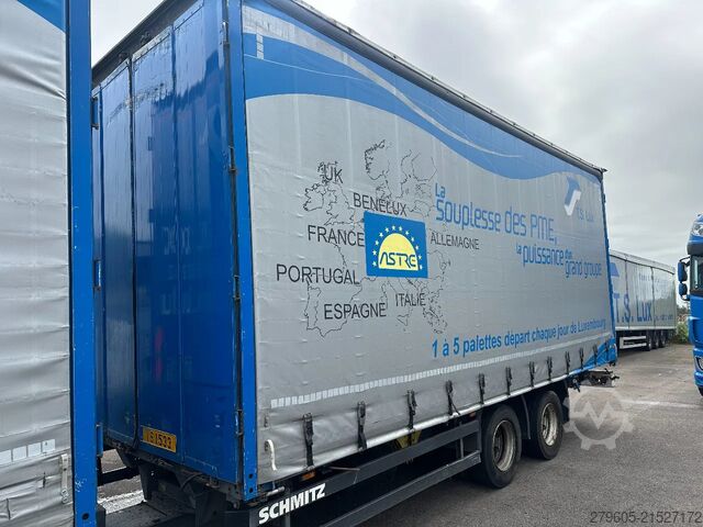 Schiebeplane DAF XF 440 6x2 / SUPERSPACECAB / KOMBI MIT ANHANGER...