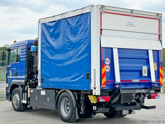 Truck mounted crane MAN TGM 15.250* FASSI F110A.0.23 * TOPZUSTAND