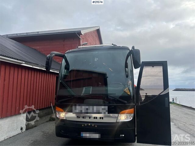 Setra S411 tour bus w/ 29+2+1 seats and winter tires. Lo Setra S411 tour bus w/ 29+2+1 seats and winter tires. Lo