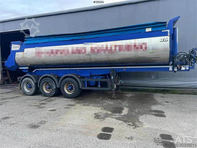 Tipper Langendorf 3 axle asphalt semi w/ Hydraulic canopy