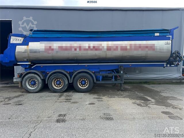 Tipper Langendorf 3 axle asphalt semi w/ Hydraulic canopy