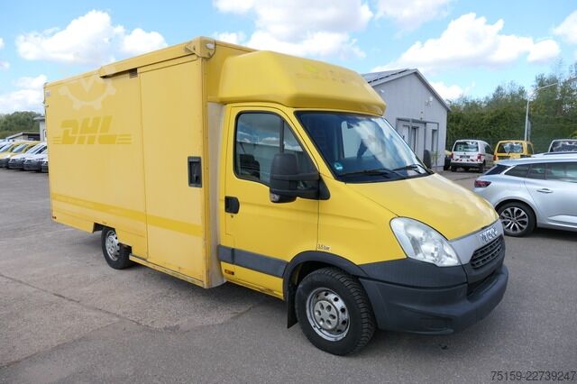 Transporter mit Koffer iveco Daily 35 S11 C30C AUTOMATIK KAMERA Regale LUFT DURCHGANG EURO-5 CoC