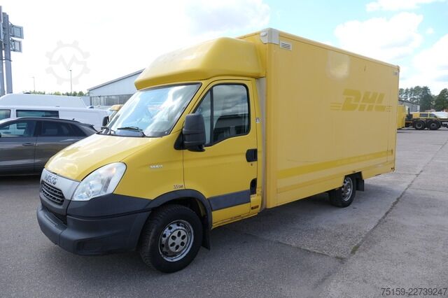 Transporter mit Koffer iveco Daily 35 S11 C30C AUTOMATIK KAMERA Regale LUFT DURCHGANG EURO-5 CoC