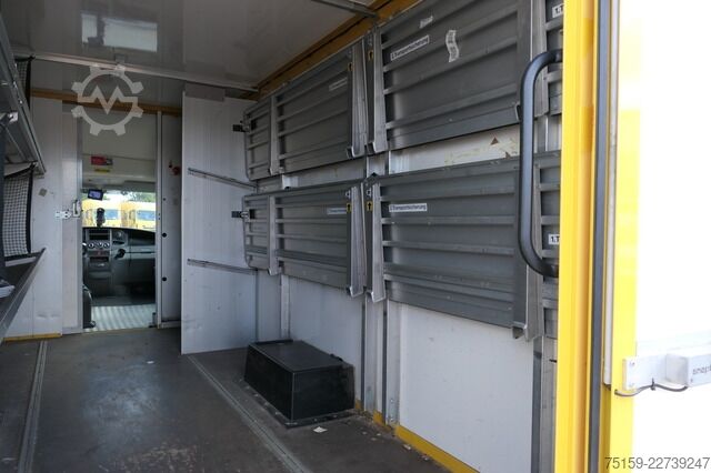 Transporter mit Koffer iveco Daily 35 S11 C30C AUTOMATIK KAMERA Regale LUFT DURCHGANG EURO-5 CoC