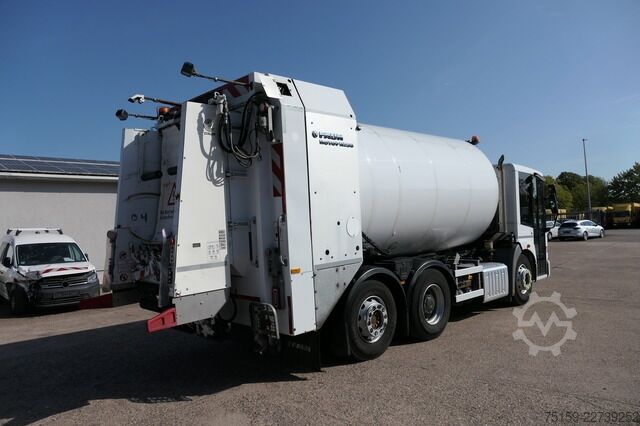 Müllwagen mercedes-benz Econic 2635 Automatik FAUN Rotopress 519 L Zöller Schüttung - Lenkachse