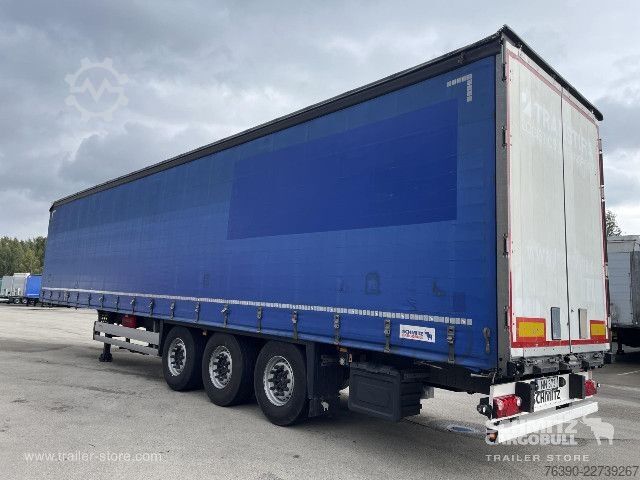 Auflieger mit Pritsche & Plane Schmitz Cargobull Semitrailer Curtainsider Standard
