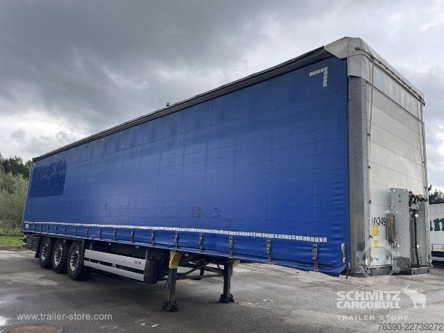 Auflieger mit Pritsche & Plane Schmitz Cargobull Semitrailer Curtainsider Standard
