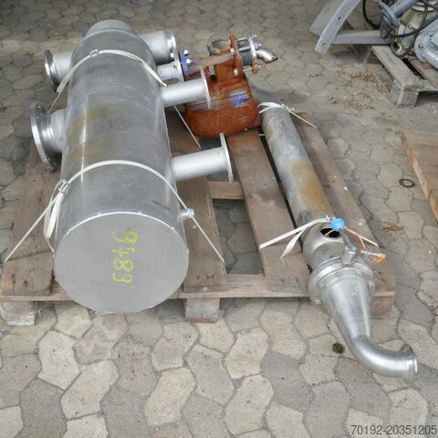 Isolierter Wärmetauscher aus Edelstahl  9489
