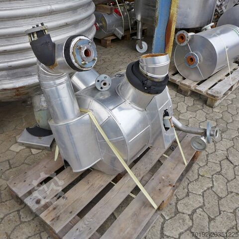 Alfa Laval 1,3 m² Spiralwärmetauscher aus Edelstahl ALFA-LAVAL 9249
